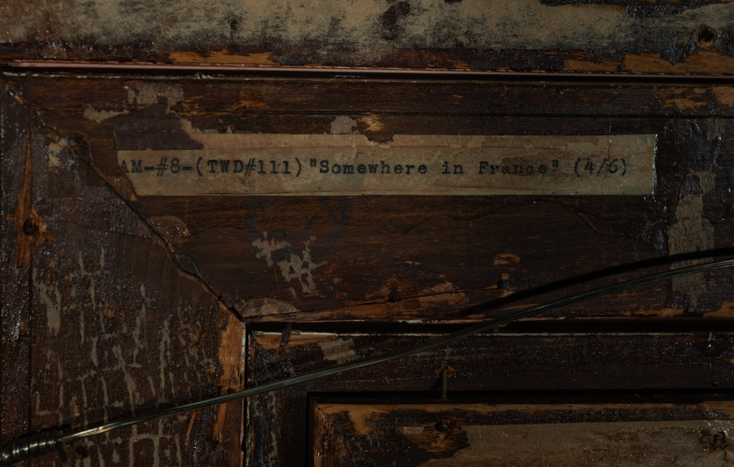 Artwork by Childe Hassam, Somewhere in France, Made of Oil on panel