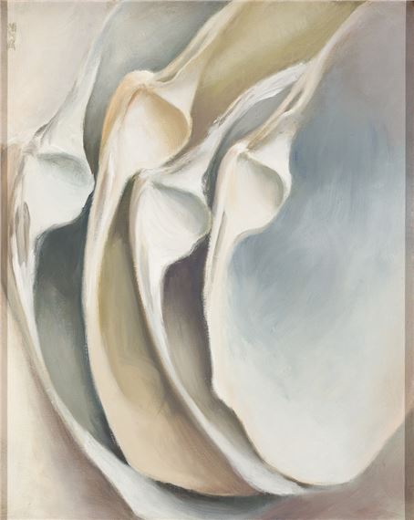 Stacked Clam Shells by Dozier Bell, 1957