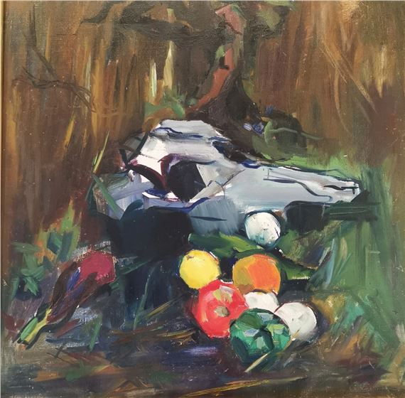 Nature morte aux légumes by Bob Ten Hoope