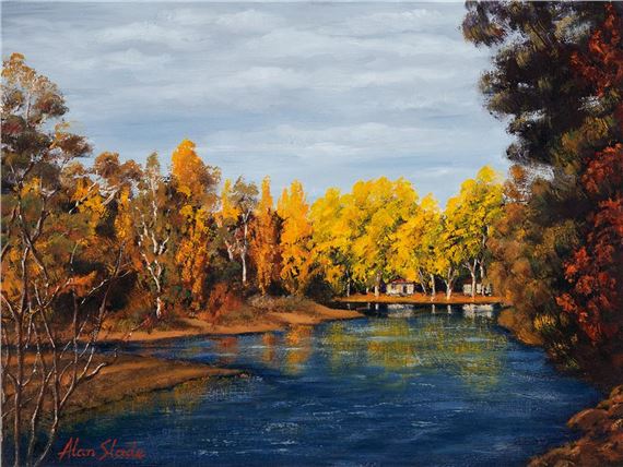 River Reflections, Tumut - Alan Slade
