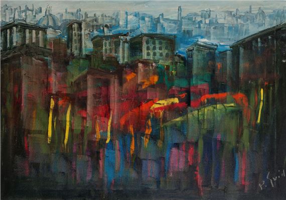 Tetti di Roma by Pietro Guidi