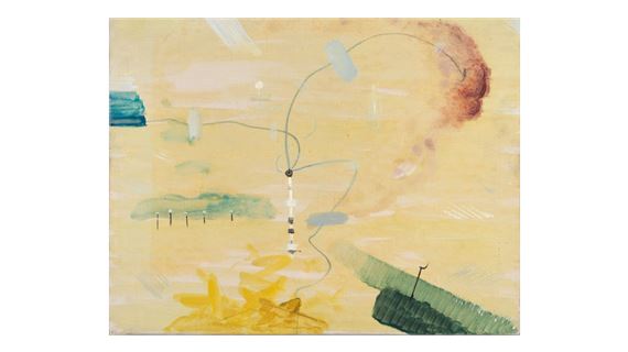 Composition on a cream background by Saint-Maur