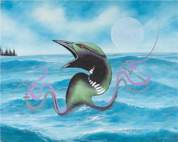 garnet tobacco BC's First Nations Artists: | Asian Pacific Post Garnet Tobacco Paintings & Artwork
