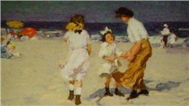 Masterpiece Story: Ocean Breezes by Edward Henry Potthast