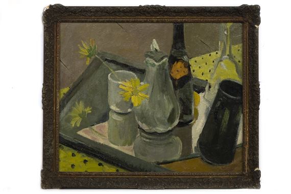 STILL LIFE WITH CHAMPAGNE by M. Noel Slaney