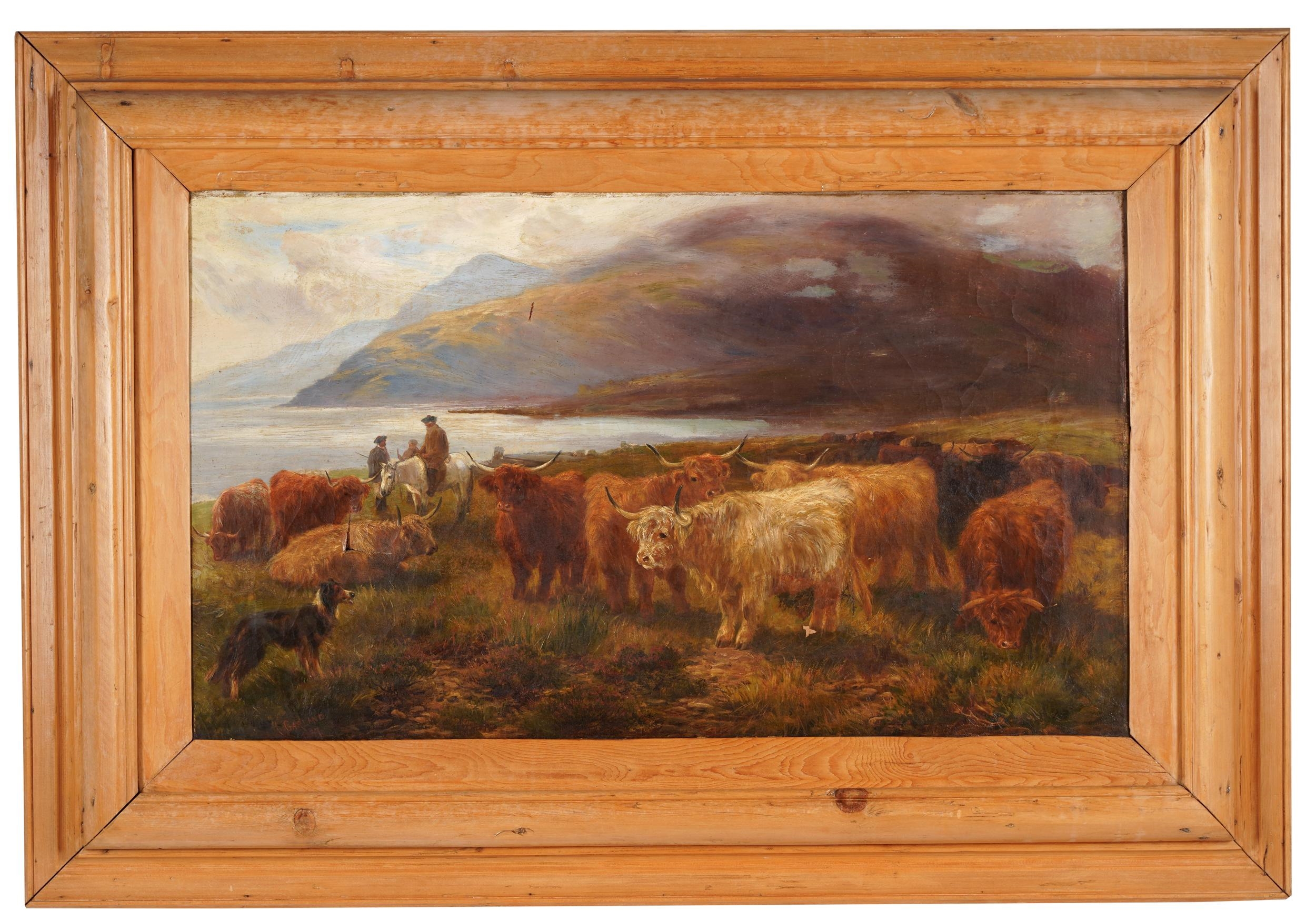 Henry Garland | HIGHLAND CATTLE | MutualArt