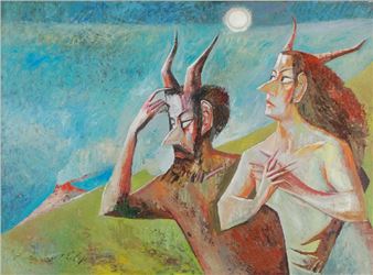 Ilustracja do Mistrza i Małgorzaty - Iwan Kulik