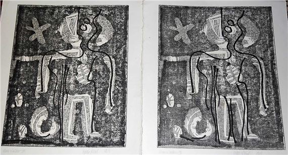 Peter Reid - assorted lithographs from his Moonwalker series