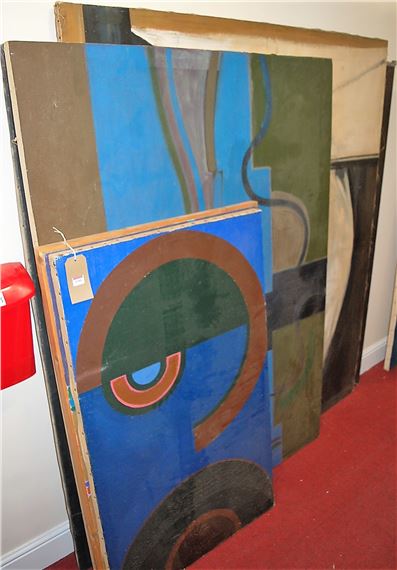 Peter Reid - three contemporary abstract studies by Peter Reid