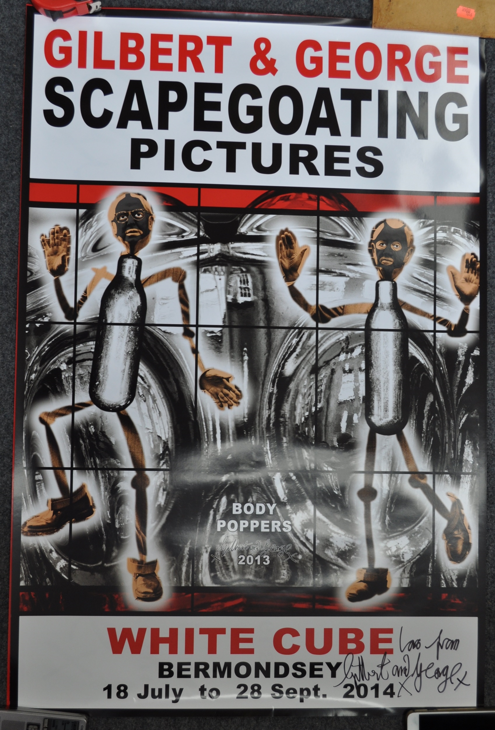 - Scapegoating Pictures for the White Cube Gallery by Gilbert & George, 2013