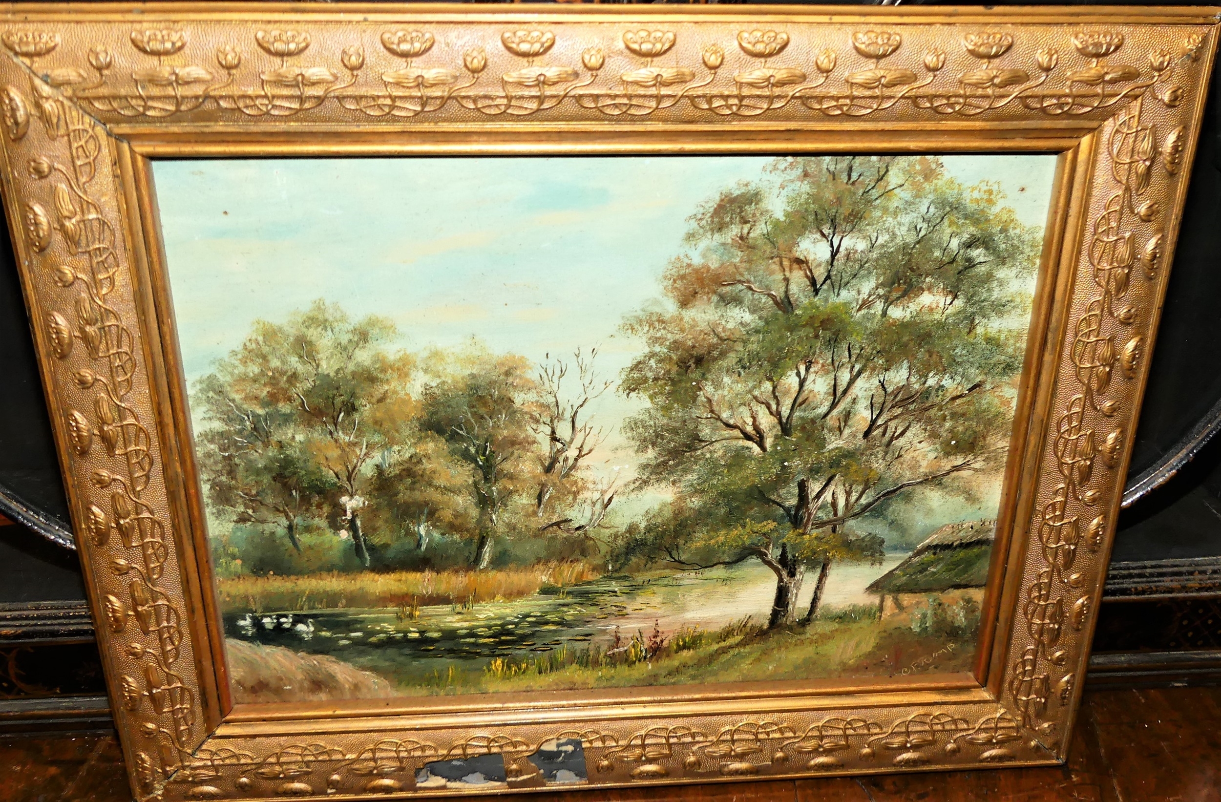 Charles Frederick Rump | river landscape | MutualArt