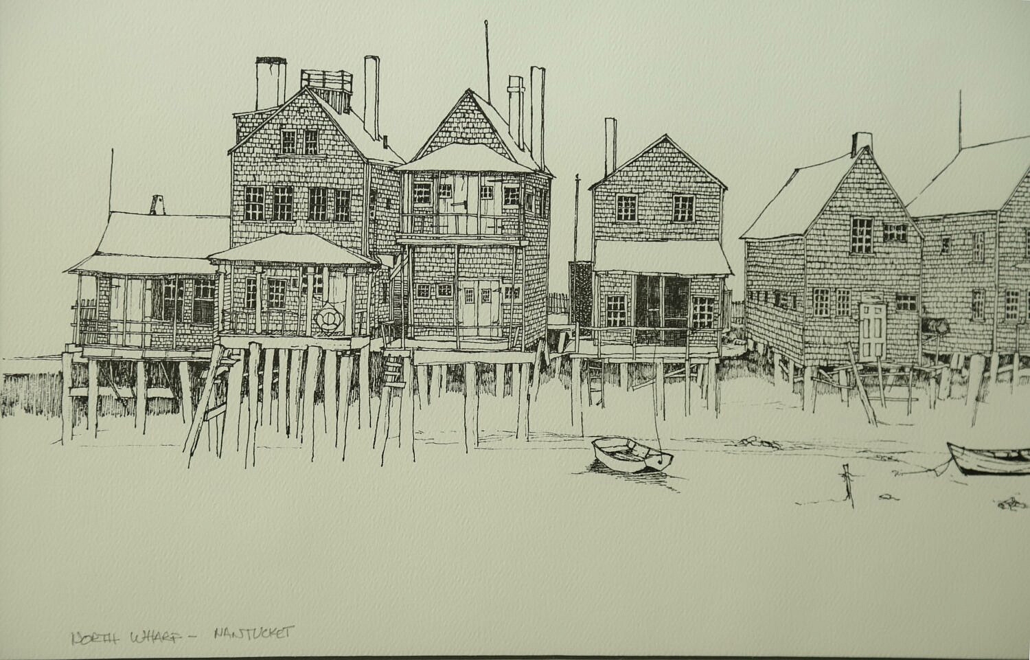 Roy Bailey North Wharf Nantucket MutualArt