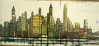 ベルナールビュッフェNEW YORK-Empire State Building ベルナール・ビュッフェ,NEW YORK-Empire State Buildi