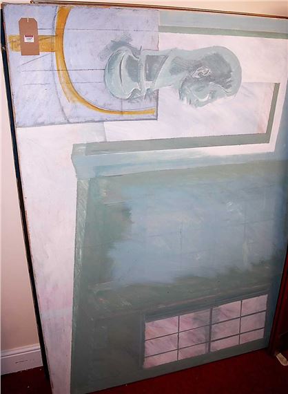 Peter Reid - four large contemporary oil paintings by Peter Reid