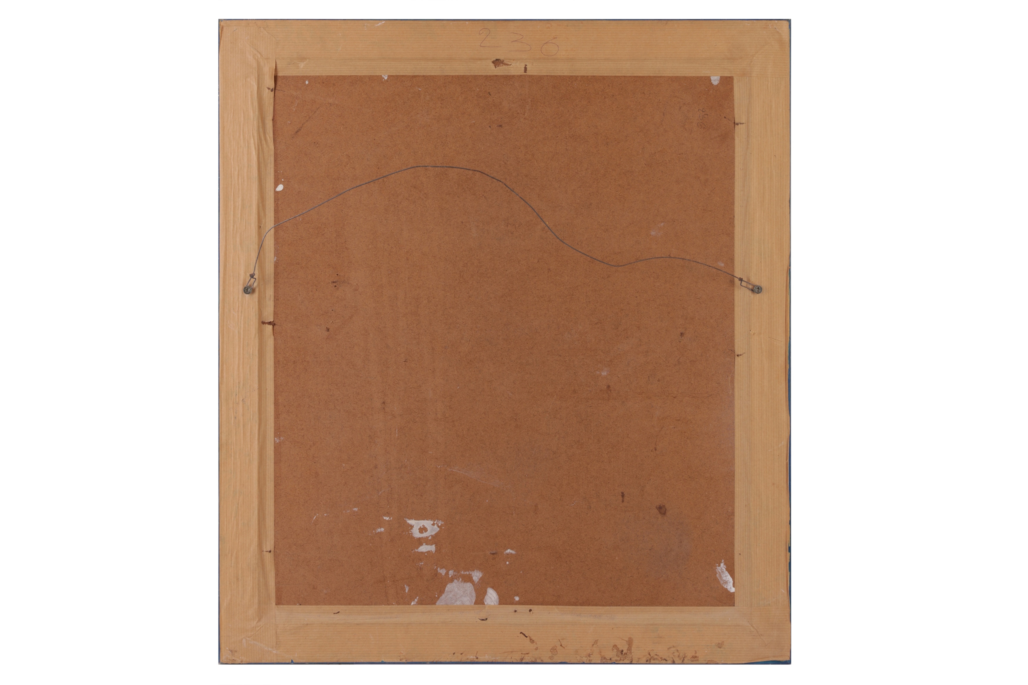 Artwork by Mohamed Erraad, Untitled, Made of oil on board