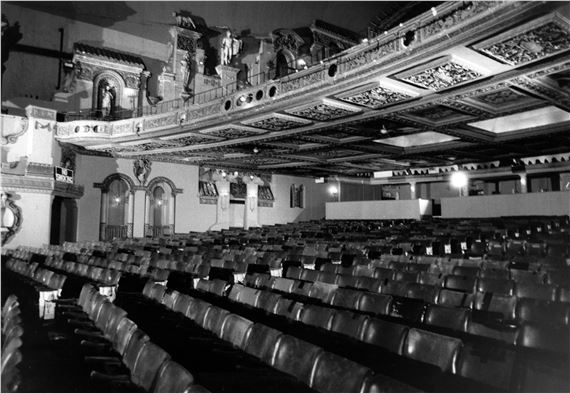 Interior view of The Capitol Theatre by Jackie Haynes, 1984