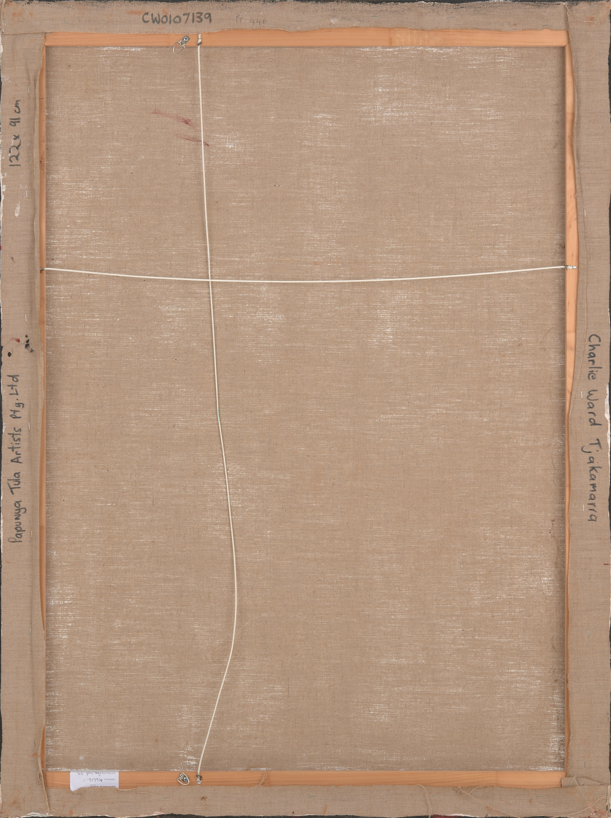 Artwork by Charlie Ward Tjakamarra, Untitled, Made of synthetic polymer paint on canvas