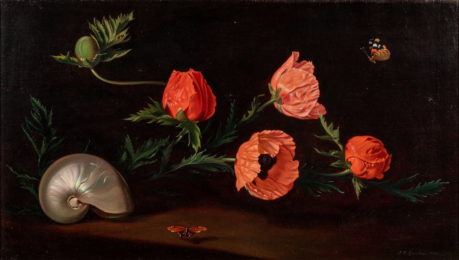 Frank H. Redelius | Poppies, 1963 (1963) | MutualArt