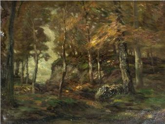 Autumn Forest Landscape - John Semon