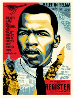 ONLINE: Shepard Fairey: Good Trouble - Mayberry Fine Art, Toronto