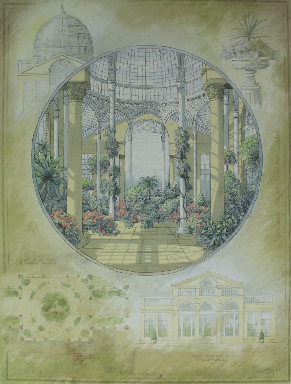 Artwork by Arthur Byrne, Syon House, Made of prints
