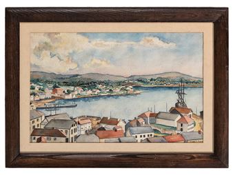 Harbor Scene - Joseph Polley Paine