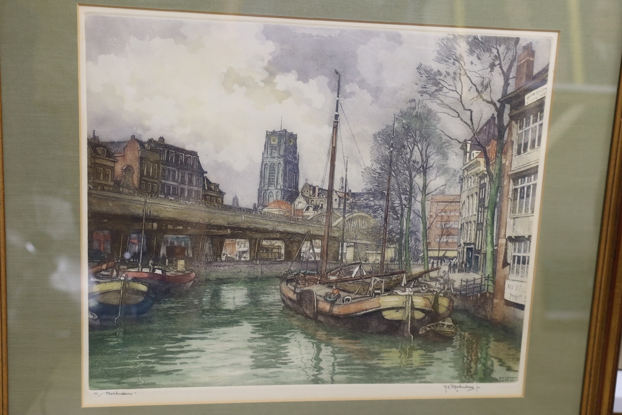 Hendrikus Elias Roodenburg | ‘Rotterdam 159’, ‘Hoorn - Hoofdtoren 265 ...