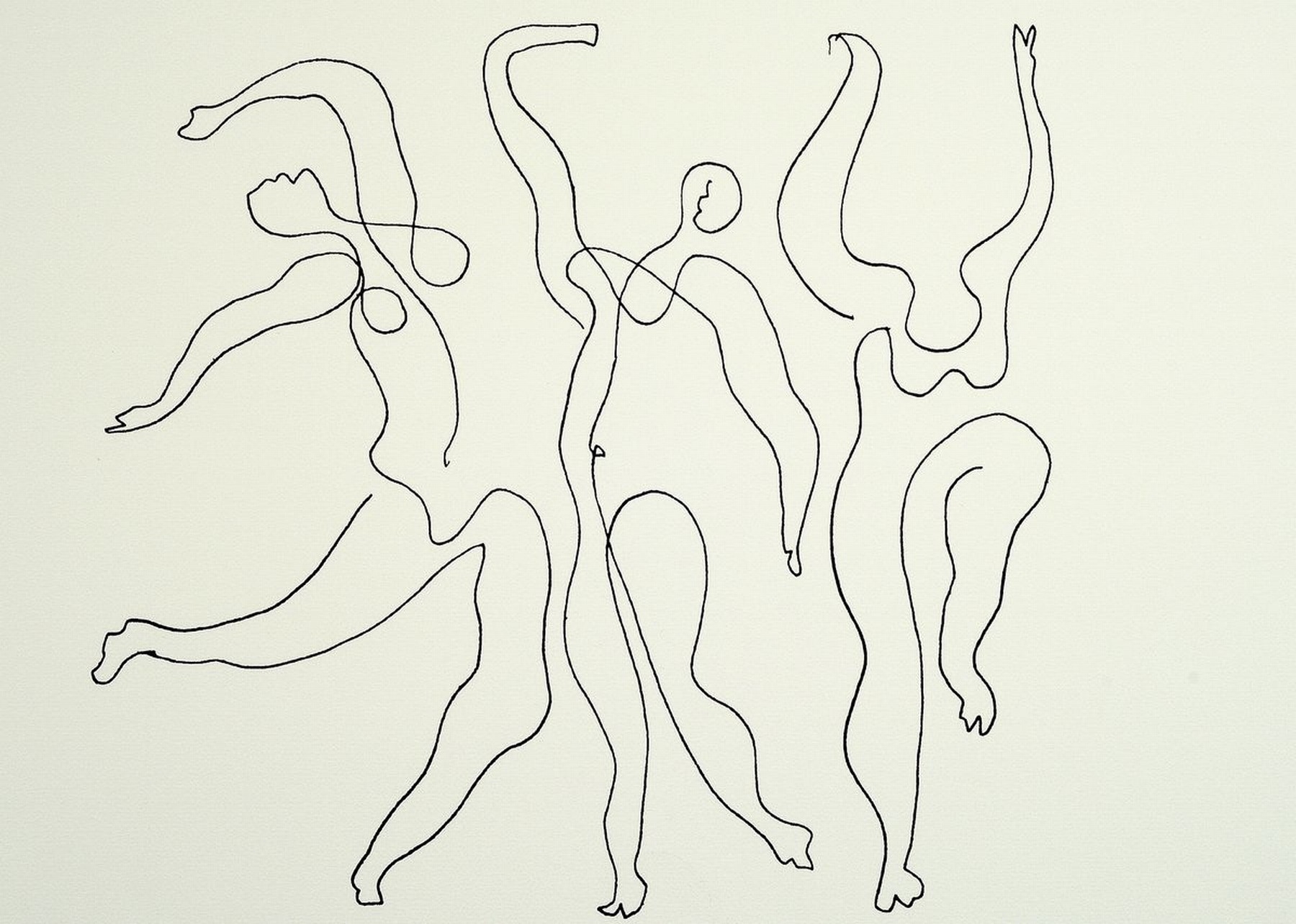 Le Hibou, Trois Danseuses by Pablo Picasso, 1954, 1924