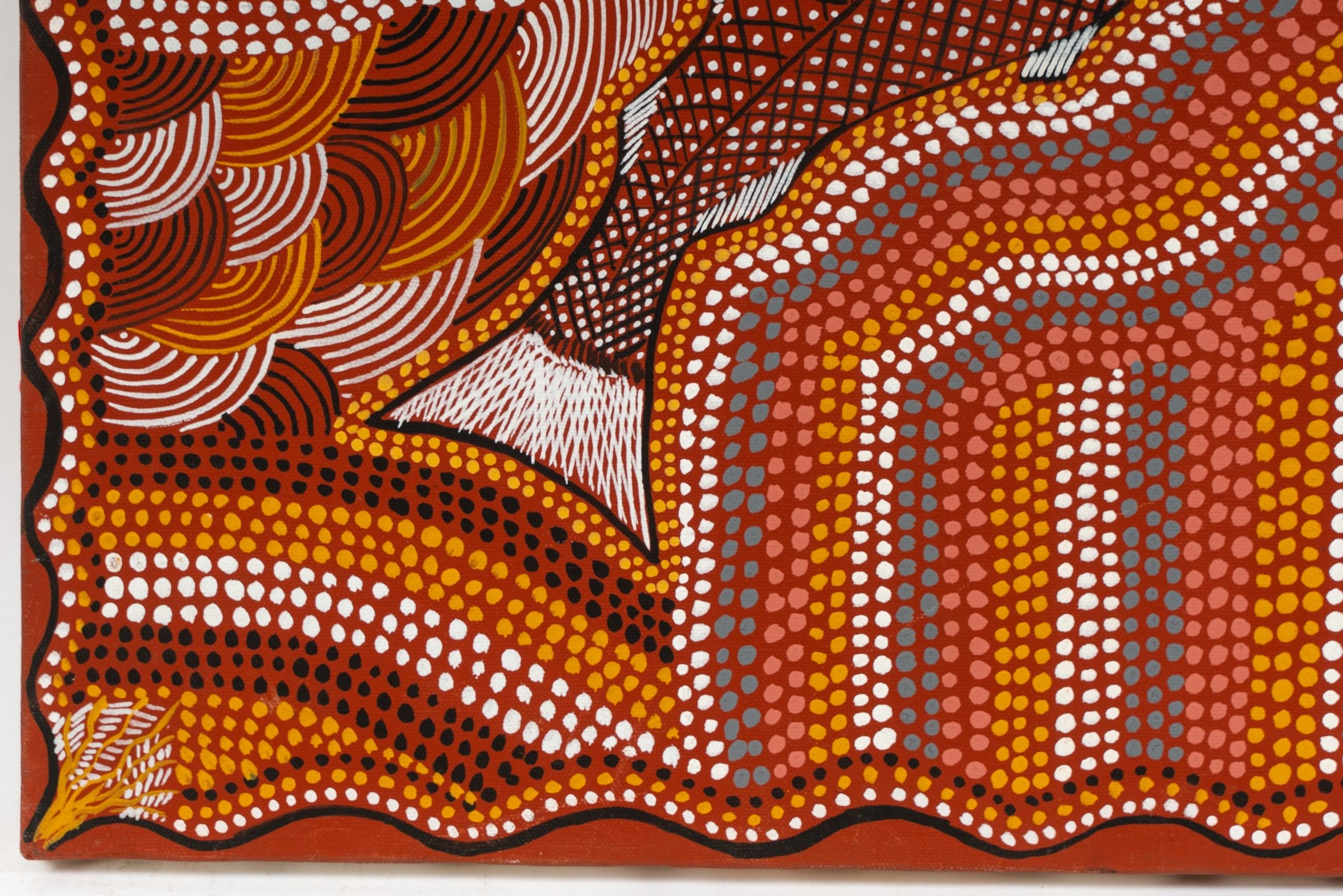 Artwork by Angus Melpi, Ku Yilun (Red Snapper) Dreaming, Made of Acrylic on canvas