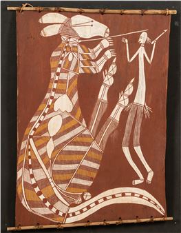 Mimi Hunting Kangaroo - Bluey Ilkarr Gunjinji