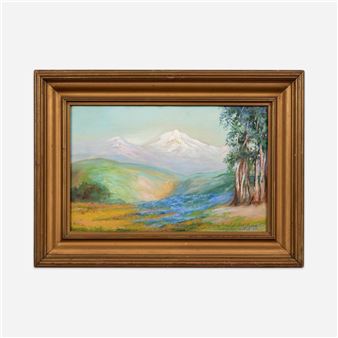 Old Baldy, Eucalyptus Trees, California - Susan Woodford