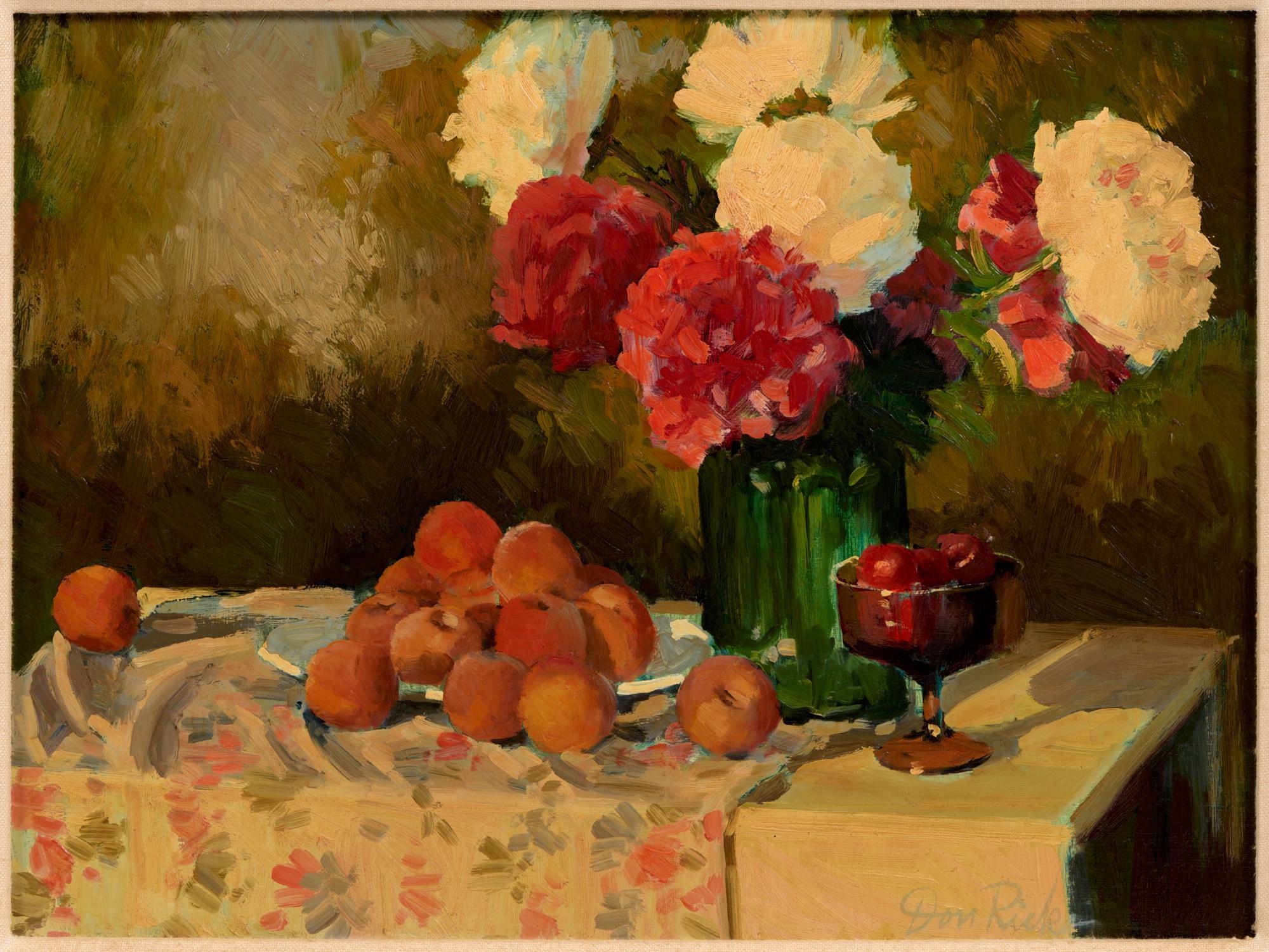 Donald Ricks | The Green Vase (Circa 1980s) | MutualArt