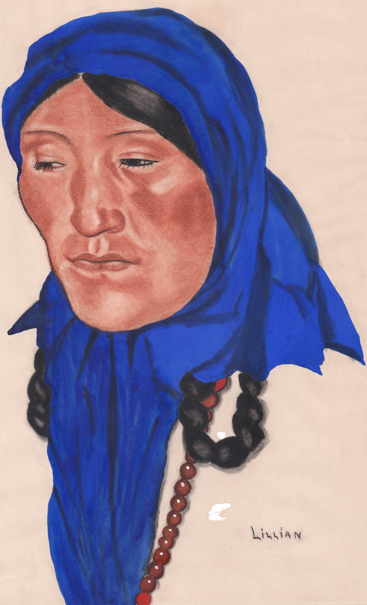 Artwork by Christine Emma Lillian, Untitled, Made of Gouache