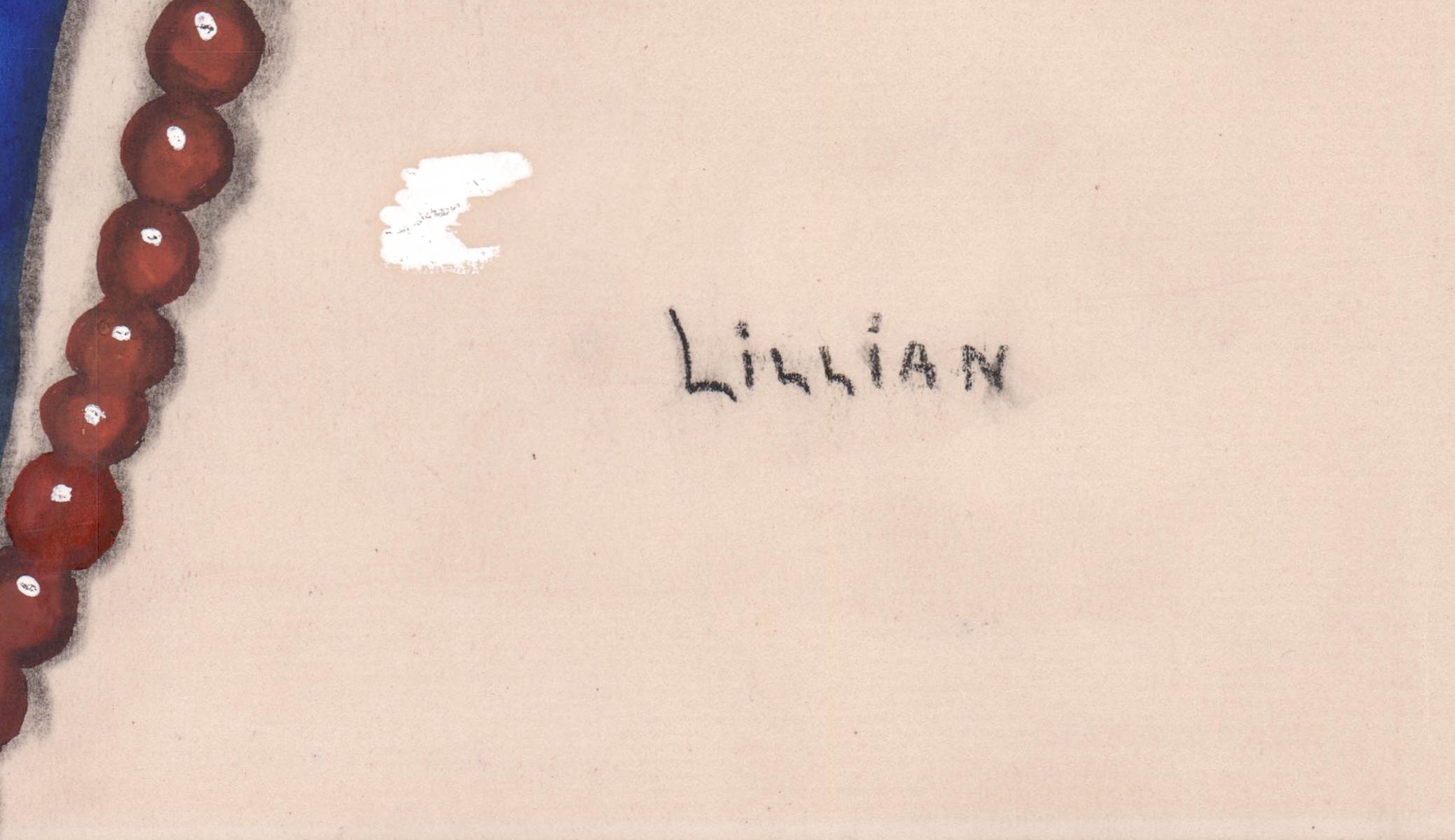 Artwork by Christine Emma Lillian, Untitled, Made of Gouache