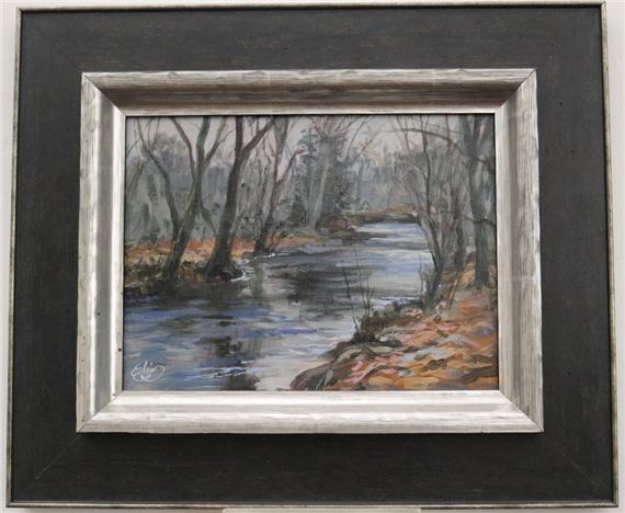 Late September Landscape, - Elin Pendleton