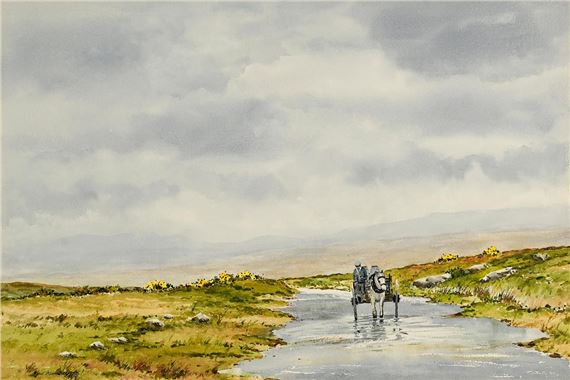 Misty Day, Connemara by Cyril Mulkernes