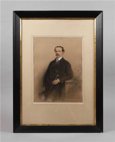 J. Schubert | Herrenportrait (1868) | MutualArt