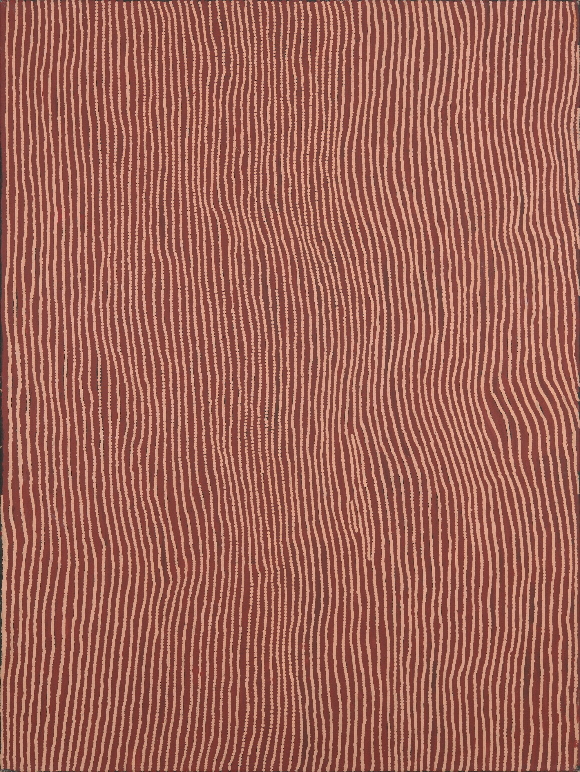 Artwork by Charlie Ward Tjakamarra, Untitled, Made of synthetic polymer paint on canvas