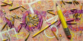 Sungmo Cho: “The Last Pencil on Earth” at Riverside Gallery