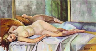 Reclining Nude - J. Louis