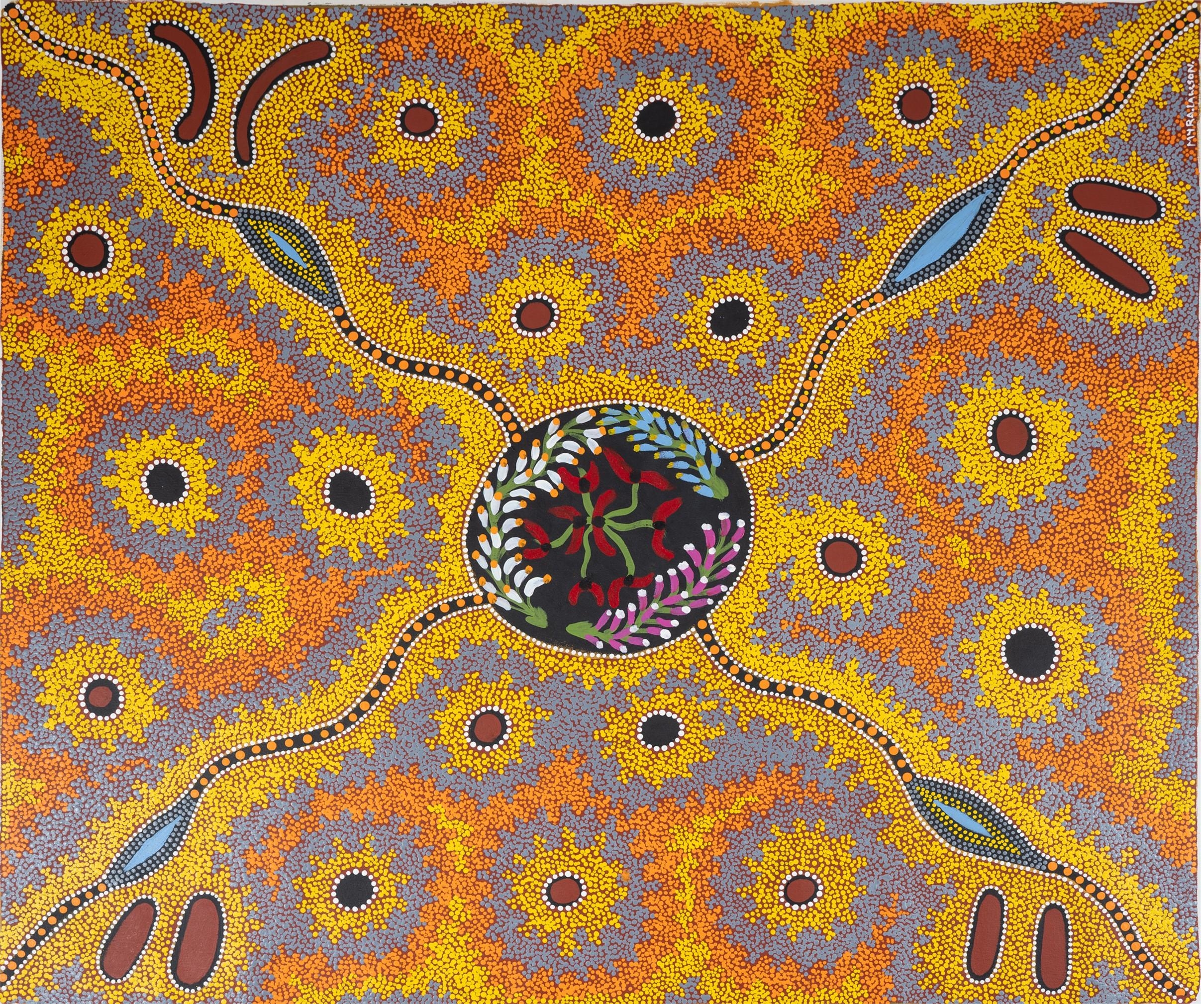 aboriginal art sun