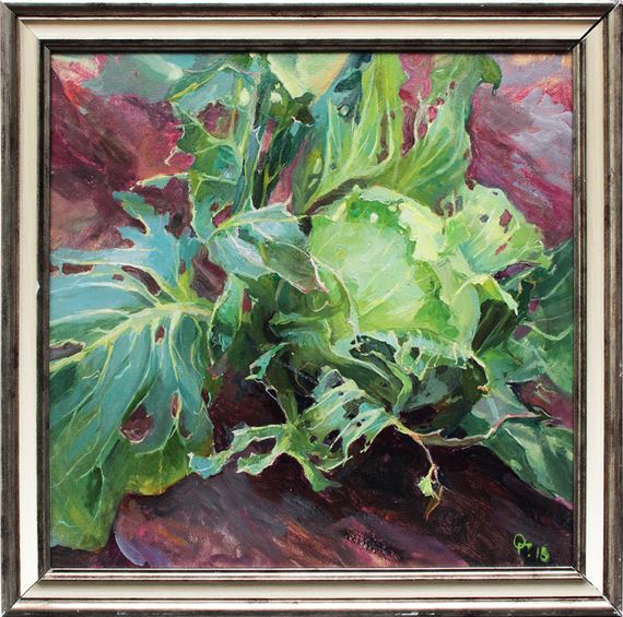 Autumn cabbage by Oksana Vadimovna Ageeva (gerasimova), 2018