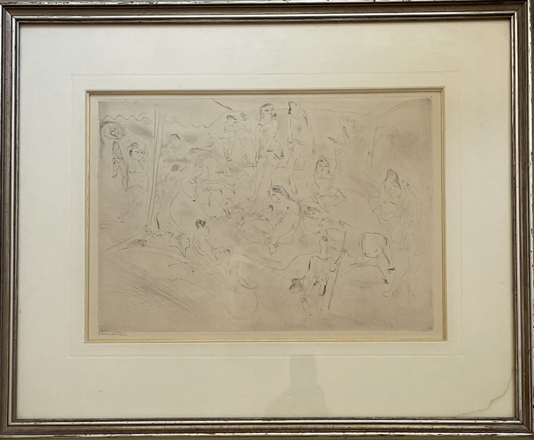 Jules Pascin | Women in a brothel | MutualArt