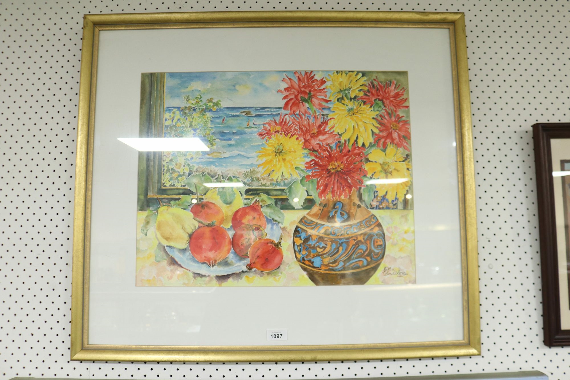 Artwork by Gitta Lindblom, Still Life, Made of Watercolour