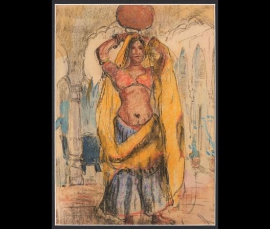 Danseuse by Adrien Jean Le Mayeur de Merprés