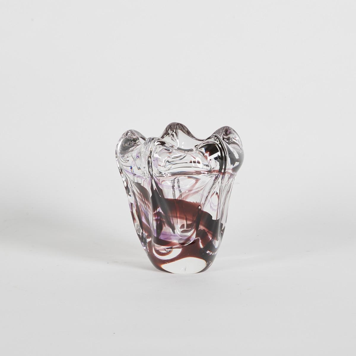 A Max Verboeket Maastricht Art Glass Vase - Max Verboeket