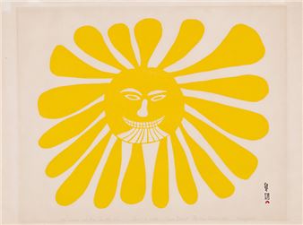 The Woman Who Lives in the Sun - Kenojuak Ashevak