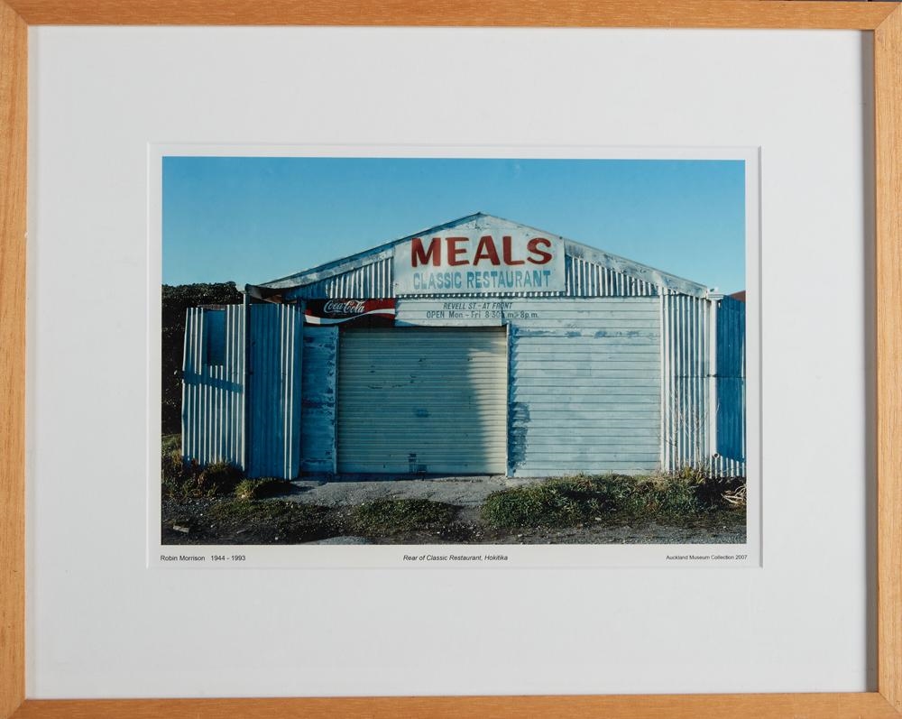 Robin Morrison | Rear of Classic Restaurant, Hokitika | MutualArt