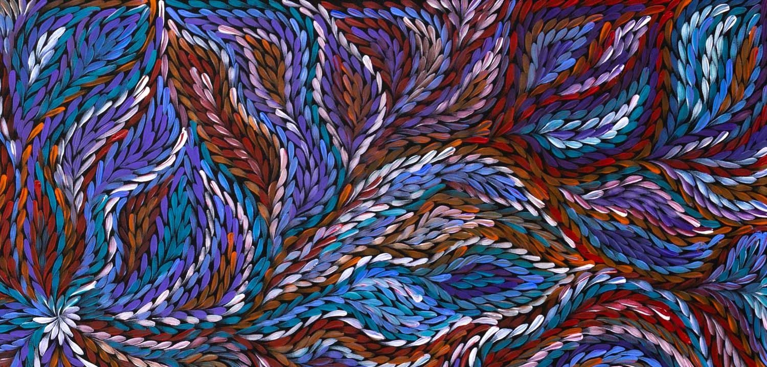 Rosemary Pitjarra Petyarre Bush Medicine Leaves (2021) MutualArt