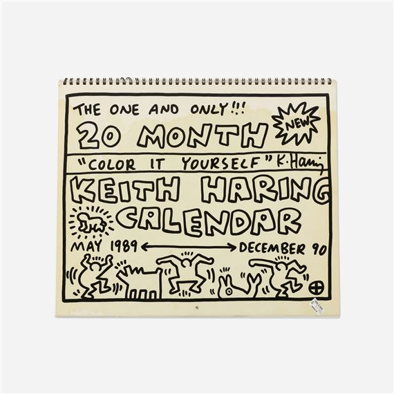 Keith Haring | The One and Only Pop Shop Calendar | MutualArt
